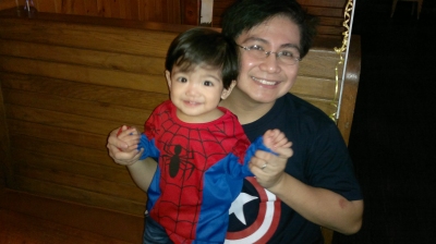 My superhero boys! 